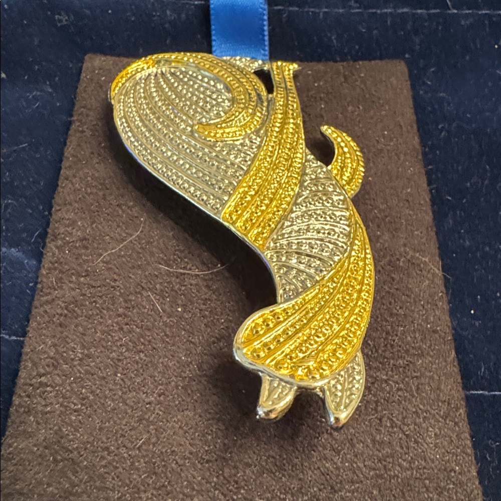 PARK LANE CAT two toned art deco pin 🐈‍⬛ - Picture 4 of 7